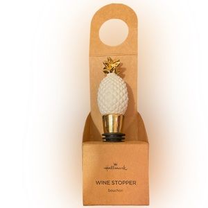 Hallmark Pineapple Wine Stopper NWT